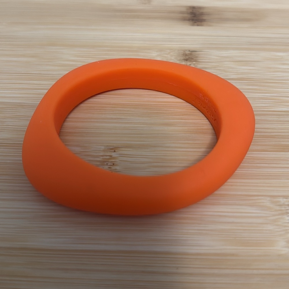 Jellystone Designs ORANGE BPA-free Bangle Jelly Bracelet NEW in package
